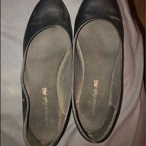 some black flats